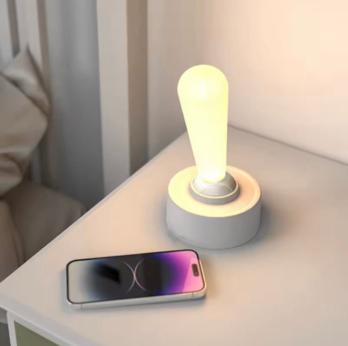 LED Creative Night USB Light Desk Lamp, Joystick Control Night Light, Rechargeable LED Night Light, Adjustable Brightness Nightlight LED Creative Night USB Light Desk Lamp, Joystick Control Night Light, Rechargeable LED Night Light, Adjustable Brightness Nightlight